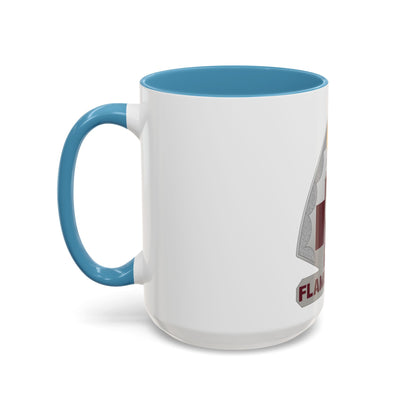 818 Medical Battalion (U.S. Army) Accent Coffee Mug