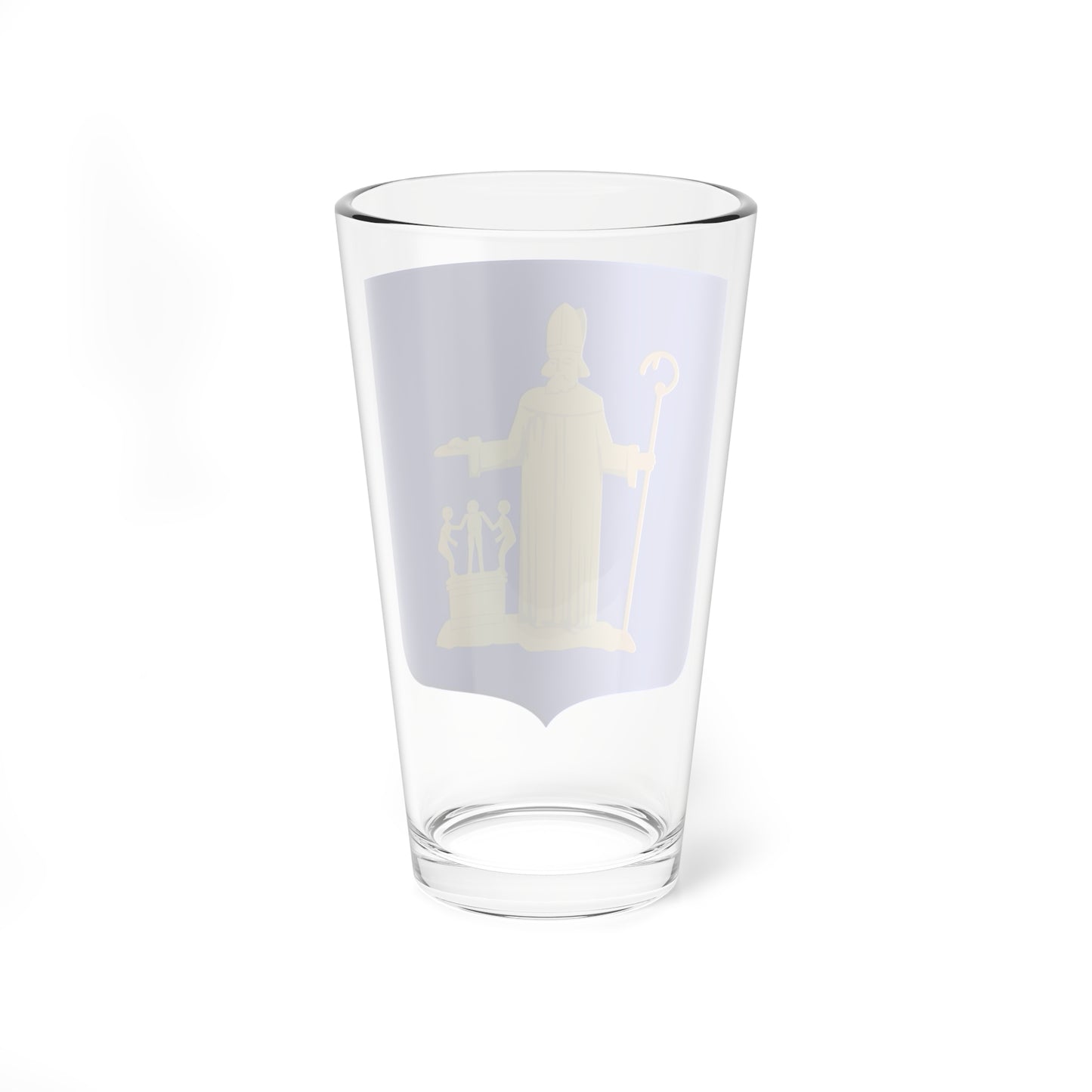 Valkenwaard wapen 1954 (Netherlands) (Coat of Arms) Pint Glass 16oz