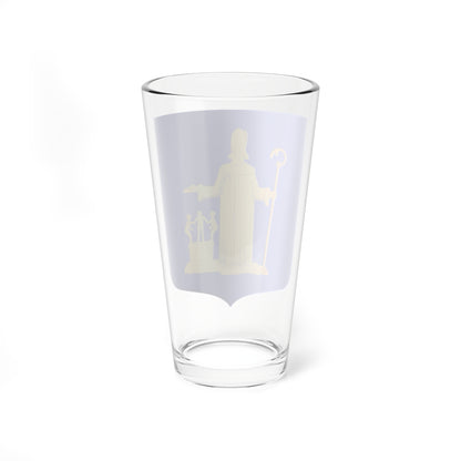 Valkenwaard wapen 1954 (Netherlands) (Coat of Arms) Pint Glass 16oz