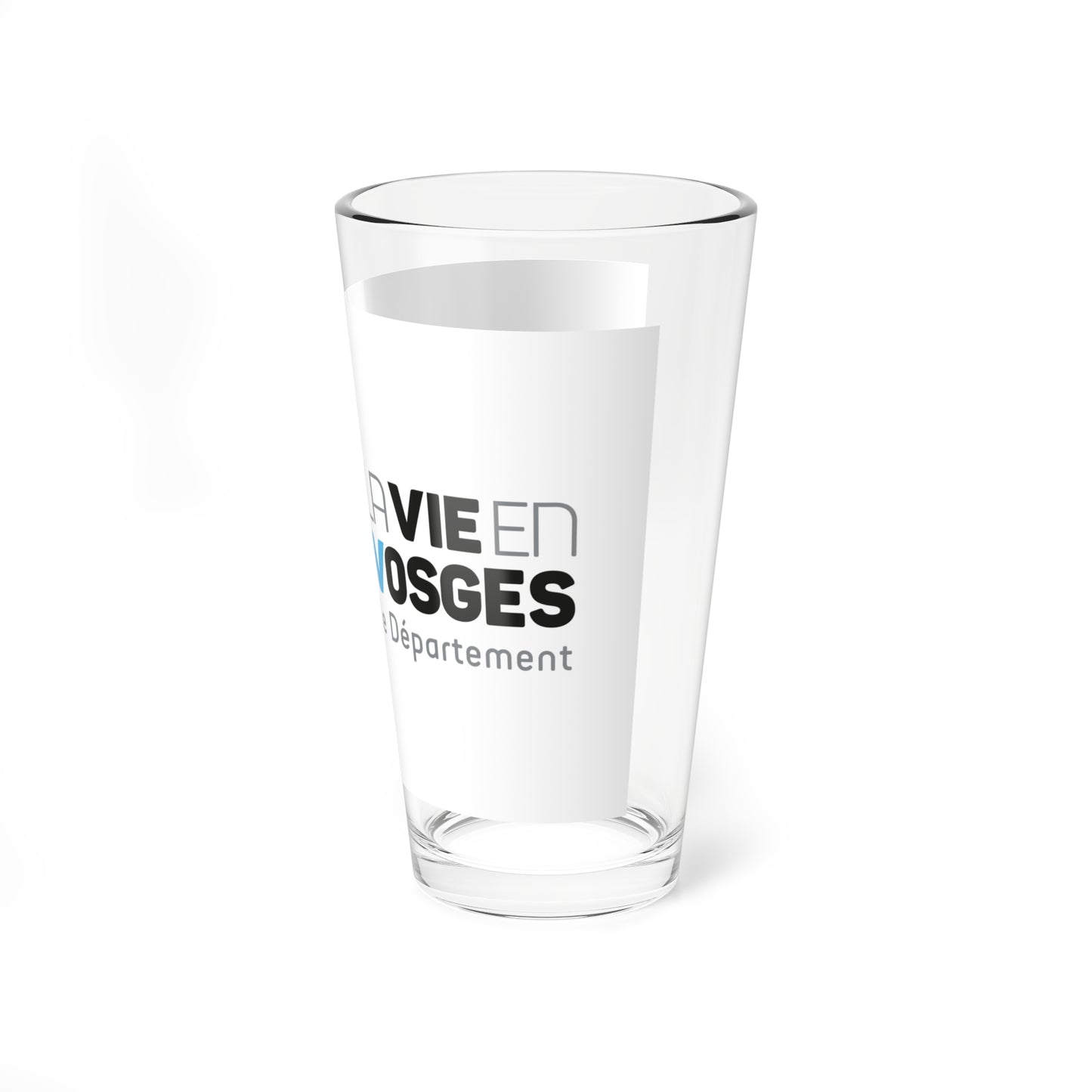 Flag of the Department of Vosges (France) Pint Glass 16oz