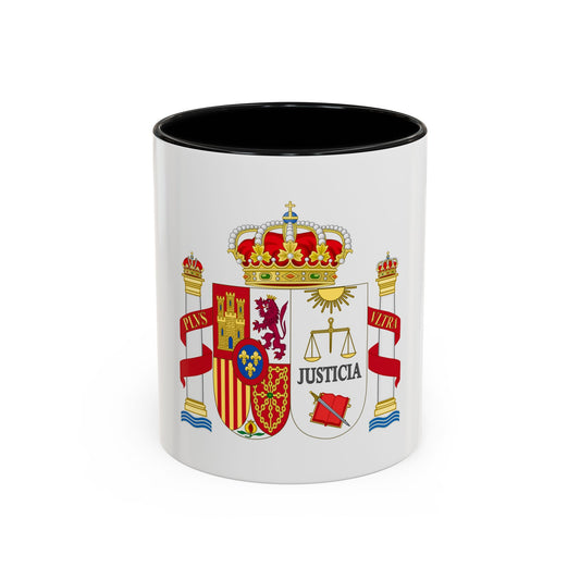 Coat of Arms of Spanish Judiciary Badges (Magistrates, Judges and Attorneys) - Accent Coffee Mug