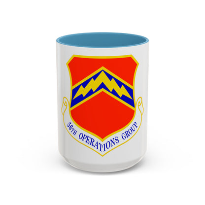 56th Operations Group (U.S. Air Force) Accent Coffee Mug