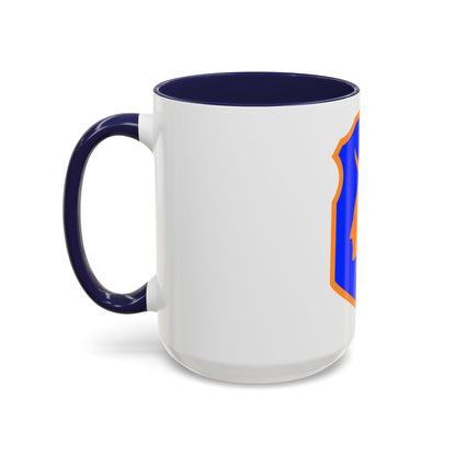 98th Infantry Division (U.S. Army) Accent Coffee Mug