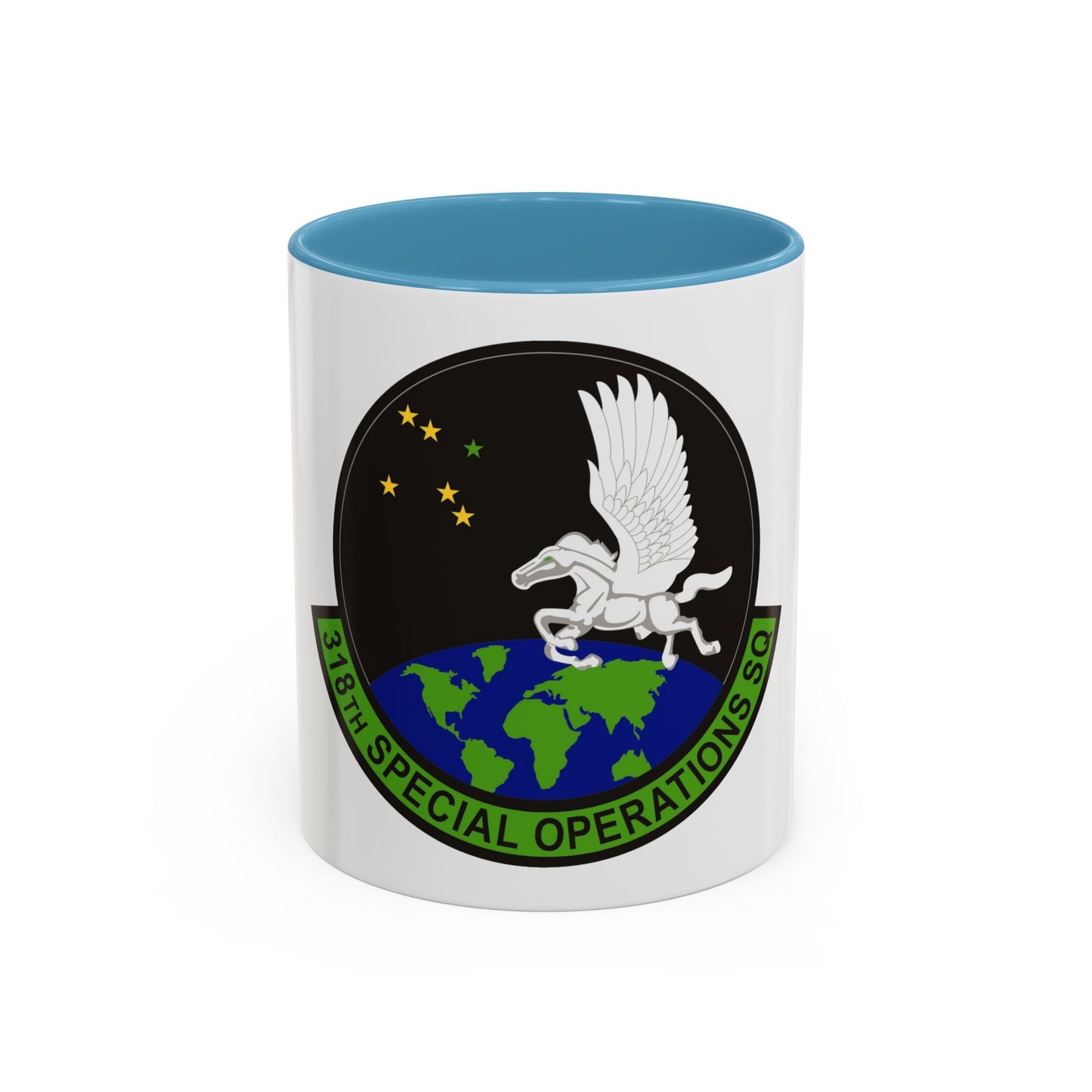 318th Special Operations Squadron (U.S. Air Force) Accent Coffee Mug