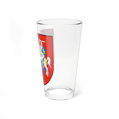 POL województwo podlaskie IRP COA alt (Belarus) (Coat of Arms) Pint Glass 16oz