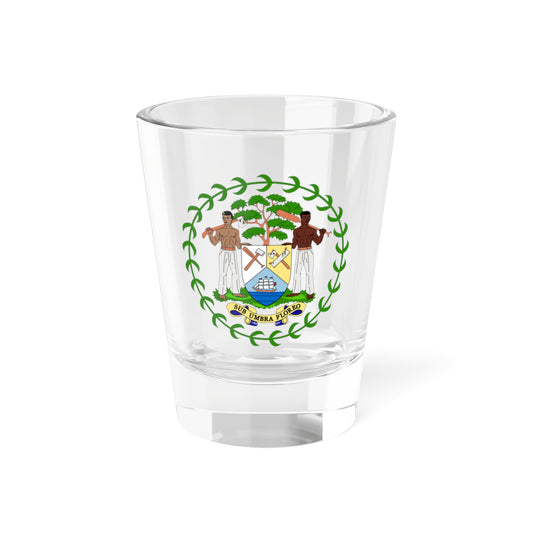 Coat of arms of Belize - Shot Glass 1.5oz