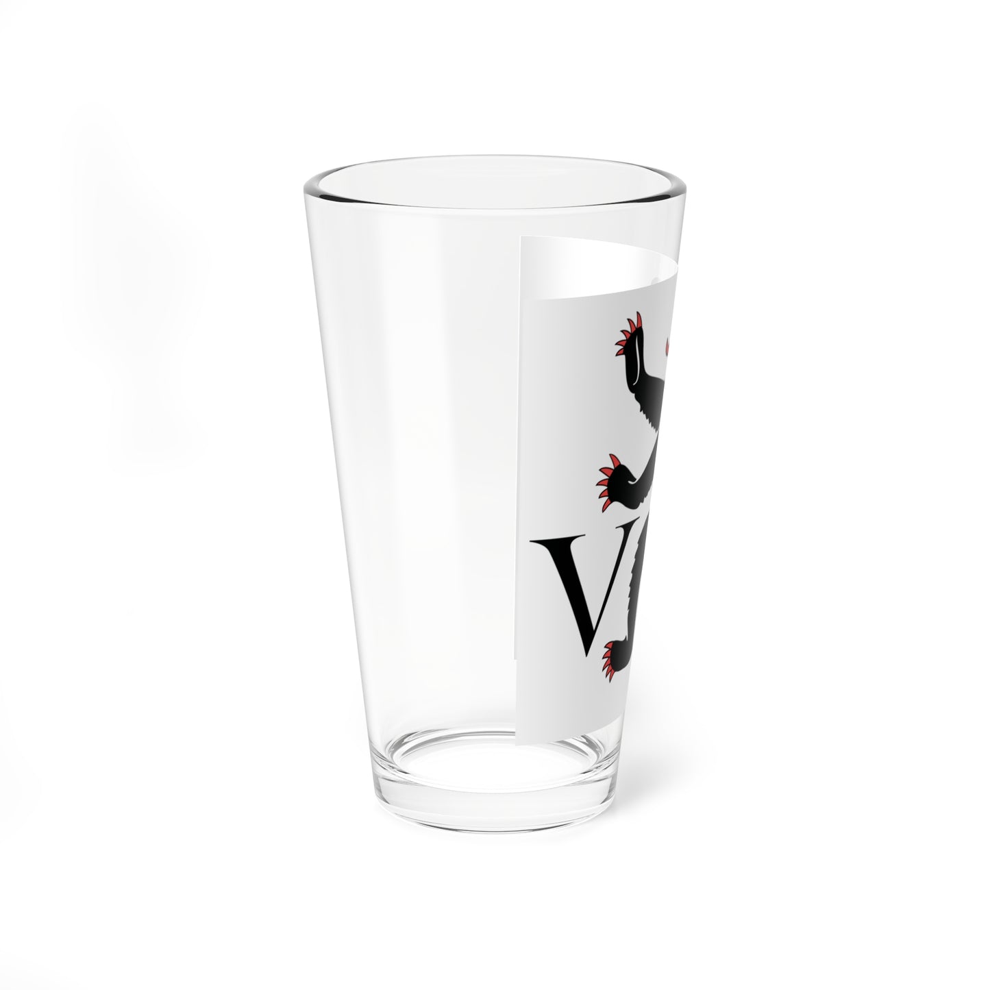 Flag of Canton of Appenzell Ausserrhoden (Switzerland) Pint Glass 16oz