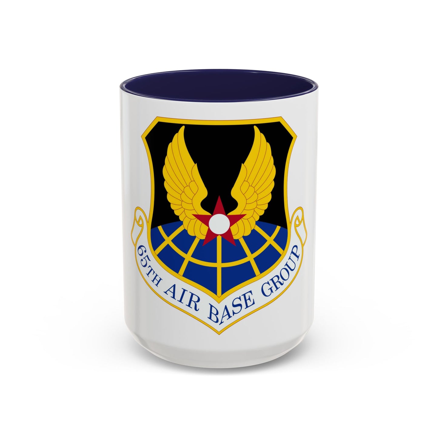 65 Air Base Group USAFE (U.S. Air Force) Accent Coffee Mug