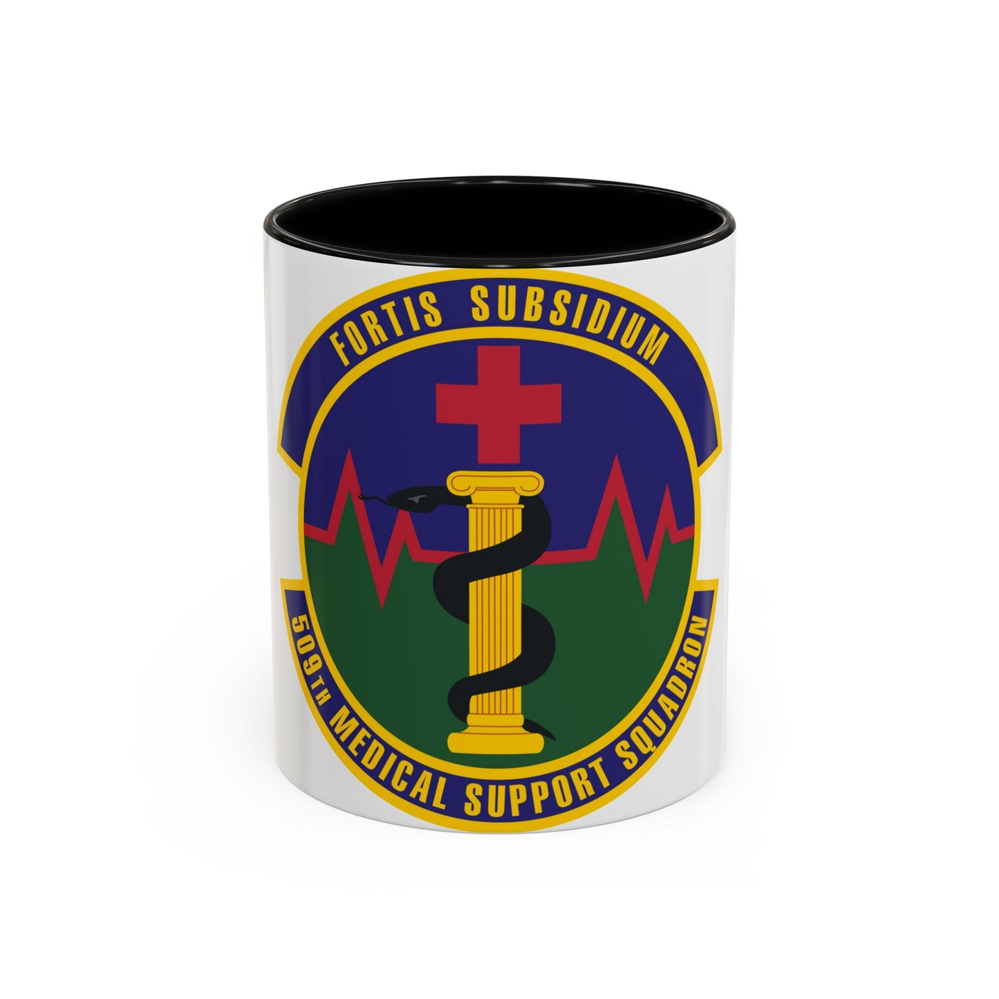 509th Medical Support Squadron (U.S. Air Force) Accent Coffee Mug