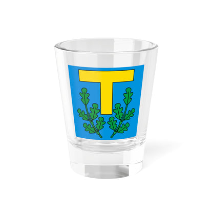 CHE Bumpliz Flag (Switzerland) Shot Glass 1.5oz