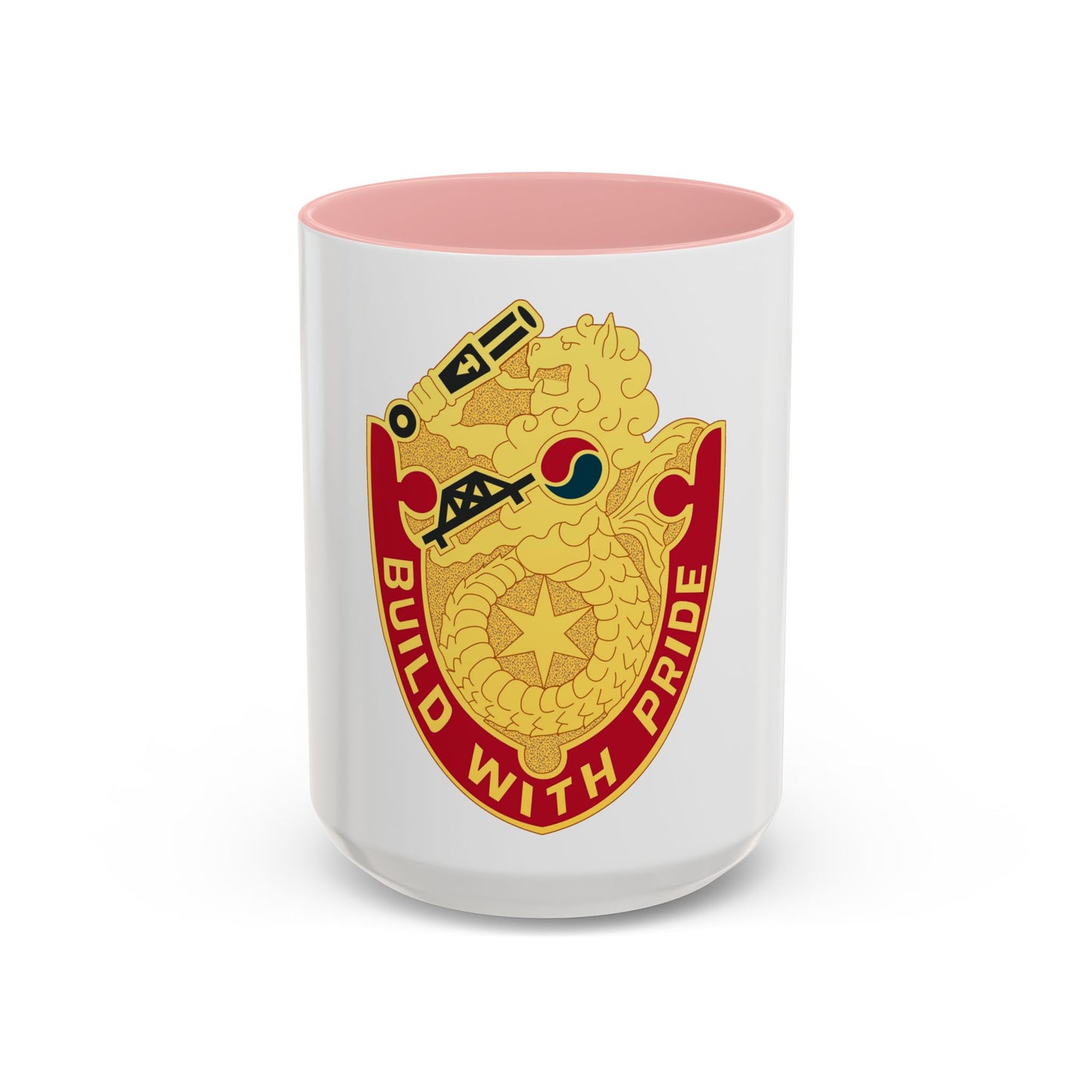 93 Engineer Battalion (U.S. Army) Accent Coffee Mug