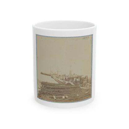 Army Wharf (U.S. Civil War) White Coffee Mug
