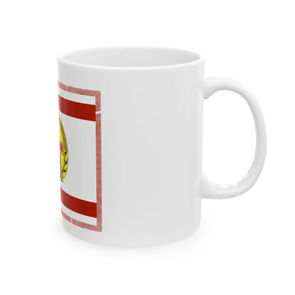 Arbeiterfestspiele Fahne (Germany) White Coffee Mug