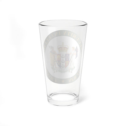 Seal of the New Zealand Security Intelligence Service (New Zealand) (Coat of Arms) Pint Glass 16oz