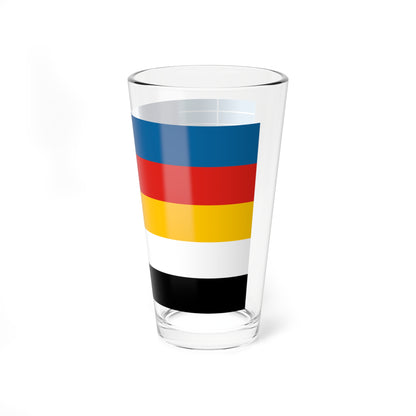 Flag of the Commander of Minelayers of Beiyang Fleet 1890-1909 (China) Pint Glass 16oz