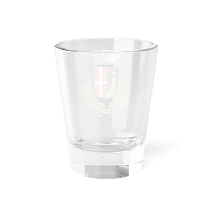 La Thuile Italia-Stemma Sodacan (Italy) (Coat of Arms) Shot Glass 1.5oz
