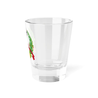 Coat of arms of Guinea-Bissau variant (Guinea) (Coat of Arms) Shot Glass 1.5oz