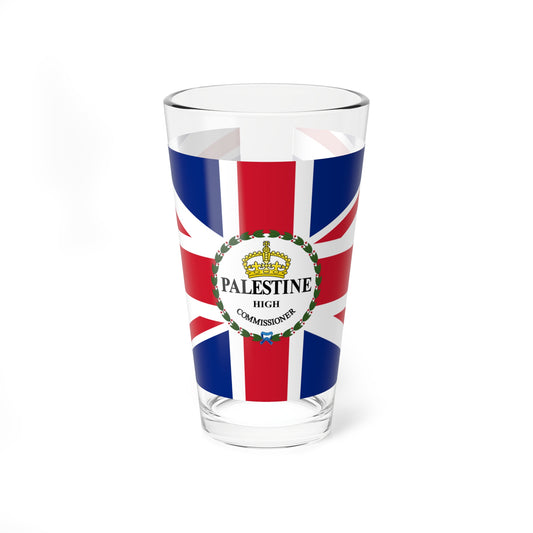 Flag of the of the High Commissioner of Palestine (Israel) Pint Glass 16oz