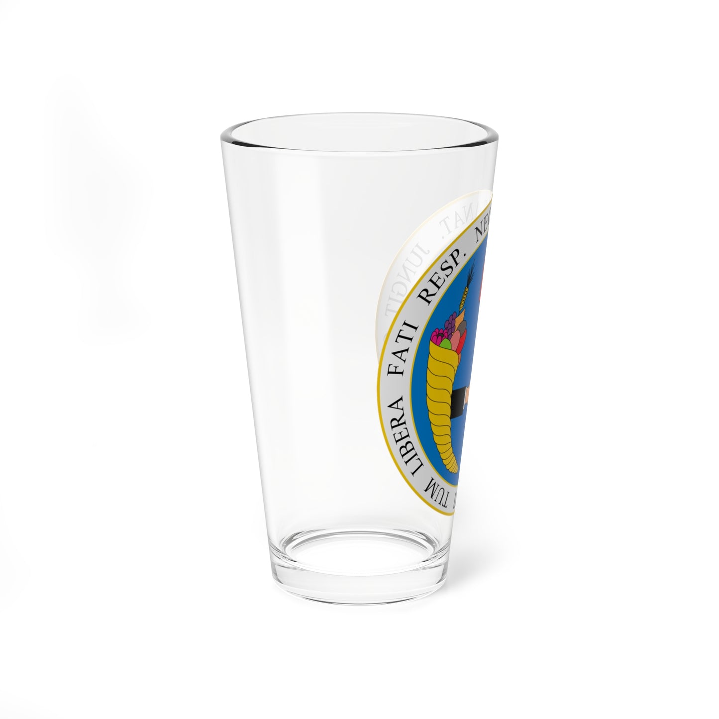 Coat of arms of United Provinces of New Granada provisional (Coat of Arms) Pint Glass 16oz