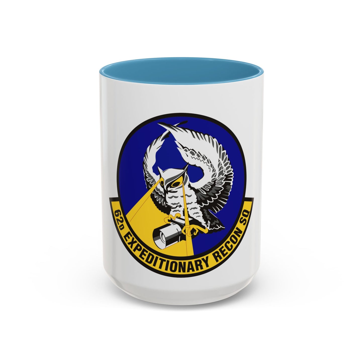 62d Expeditionary Reconnaissance Squadron (U.S. Air Force) Accent Coffee Mug