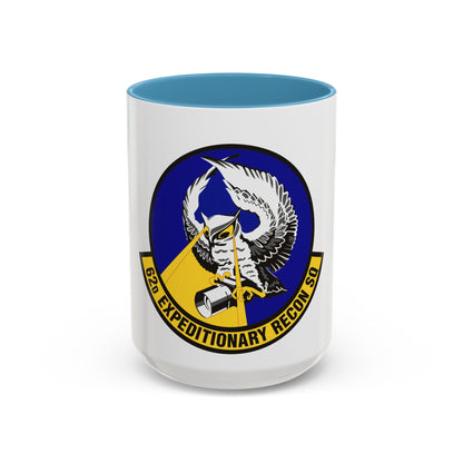62d Expeditionary Reconnaissance Squadron (U.S. Air Force) Accent Coffee Mug