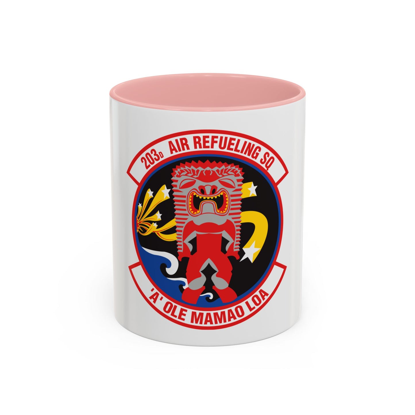 203 Air Refueling Squadron (U.S. Air Force) Accent Coffee Mug