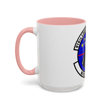 916th Logistics Support Squadron (U.S. Air Force) Accent Coffee Mug