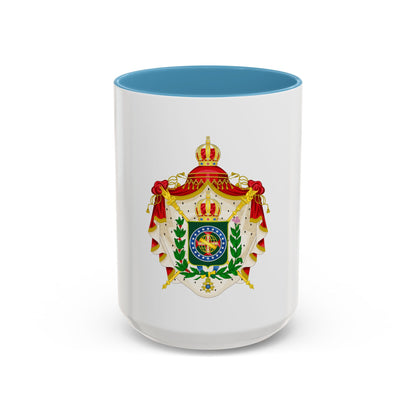 Coat of arms of the Empire of Brazil - Accent Coffee Mug
