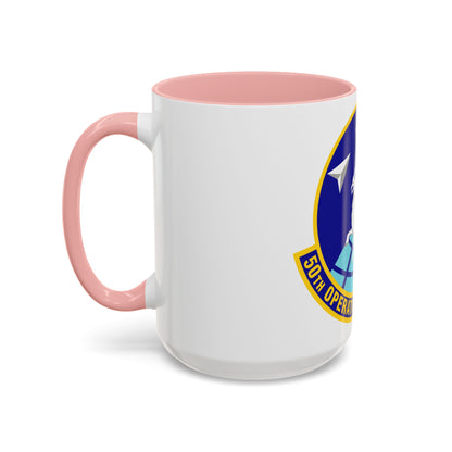 50th Operations Support Squadron (U.S. Air Force) Accent Coffee Mug