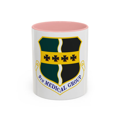 9th Medical Group (U.S. Air Force) Accent Coffee Mug