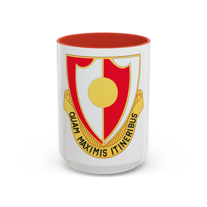 137 Engineer Battalion (U.S. Army) Accent Coffee Mug