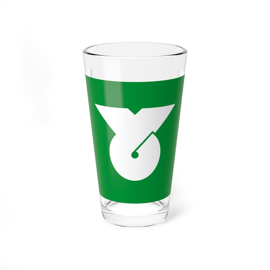 Flag of Tobishima Aichi (Japan) Pint Glass 16oz