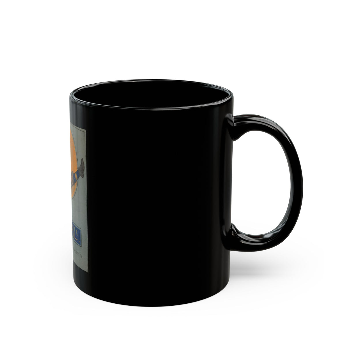 Football, 1910 - Black Coffee Mug