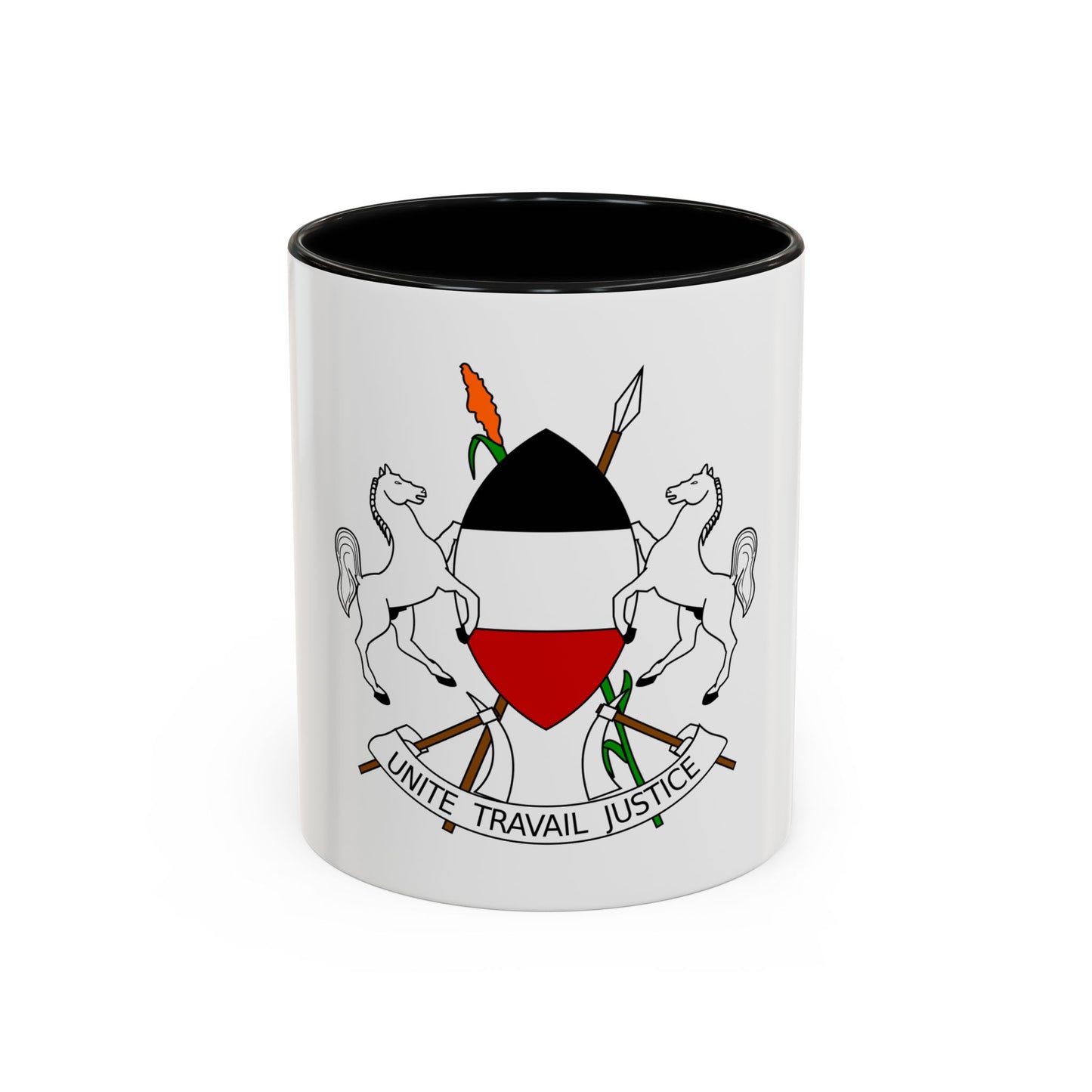 Coat of arms of Upper Volta (1967-1984) - Accent Coffee Mug
