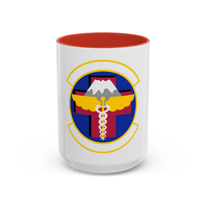 374 Healthcare Operations Squadron (U.S. Air Force) Accent Coffee Mug