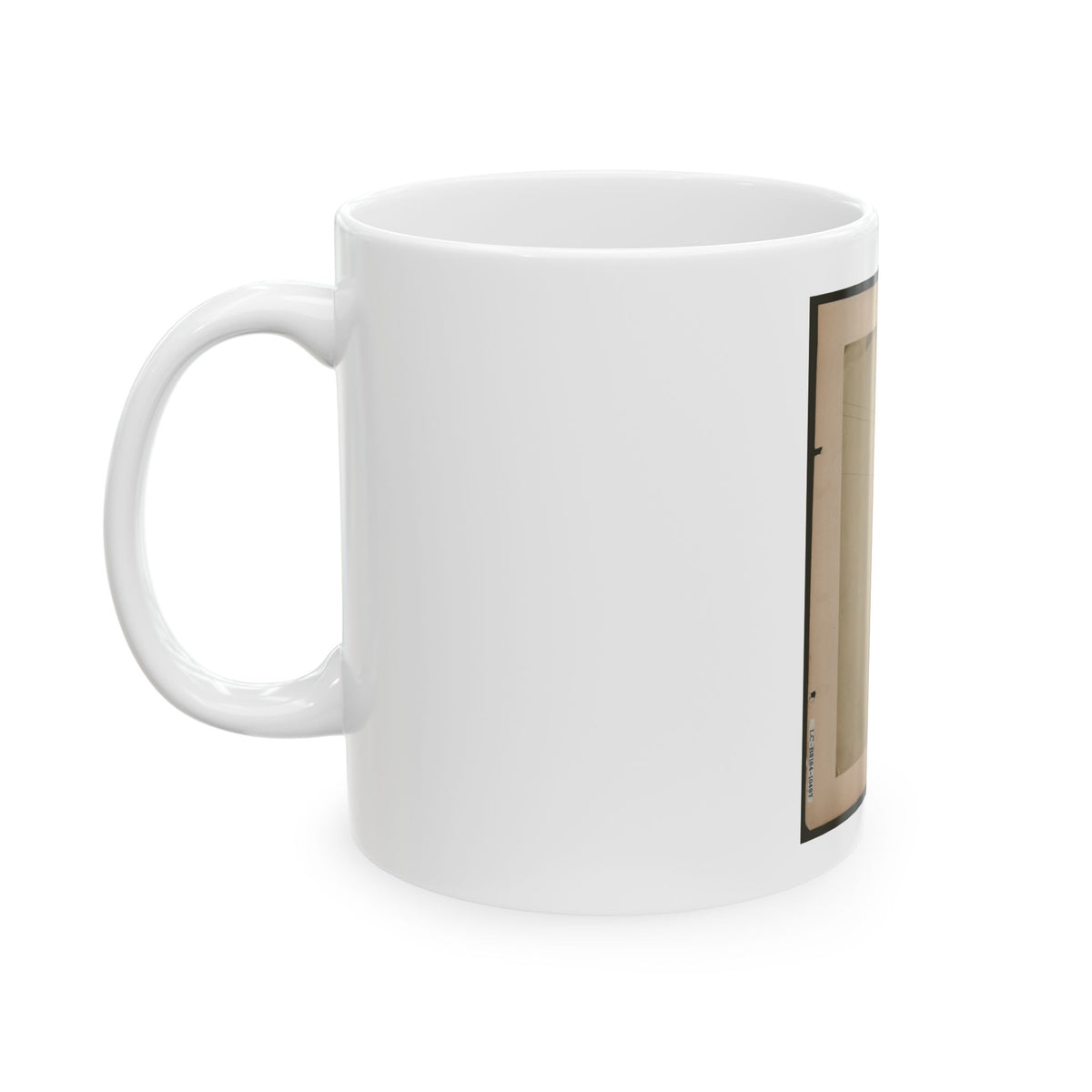 Worker Repairing Telegraph Line (U.S. Civil War) White Coffee Mug