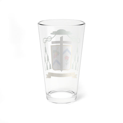 Escudo de Cipriano García Fernández (Spain) (Coat of Arms) Pint Glass 16oz