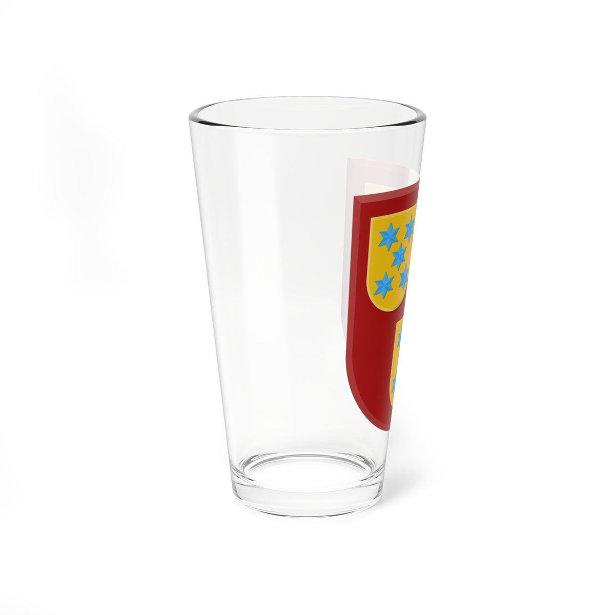 Hoogvliet wapen 1 (Netherlands) (Coat of Arms) Pint Glass 16oz