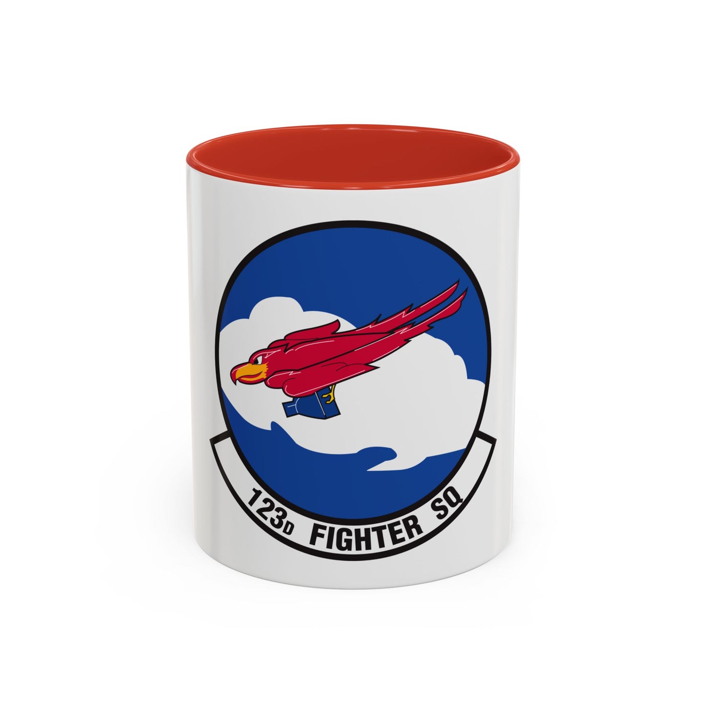 123 Fighter Squadron (U.S. Air Force) Accent Coffee Mug
