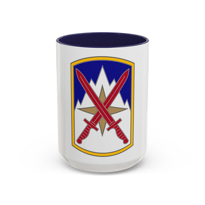 10 Sustainment Brigade (U.S. Army) Accent Coffee Mug