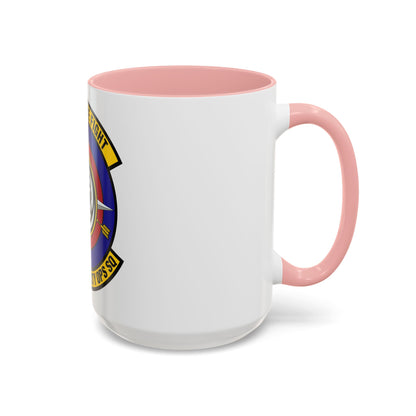 321 Air Mobility Operations Squadron (U.S. Air Force) Accent Coffee Mug