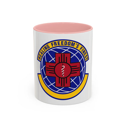 377 Healthcare Operations Squadron AFGSC (U.S. Air Force) Accent Coffee Mug