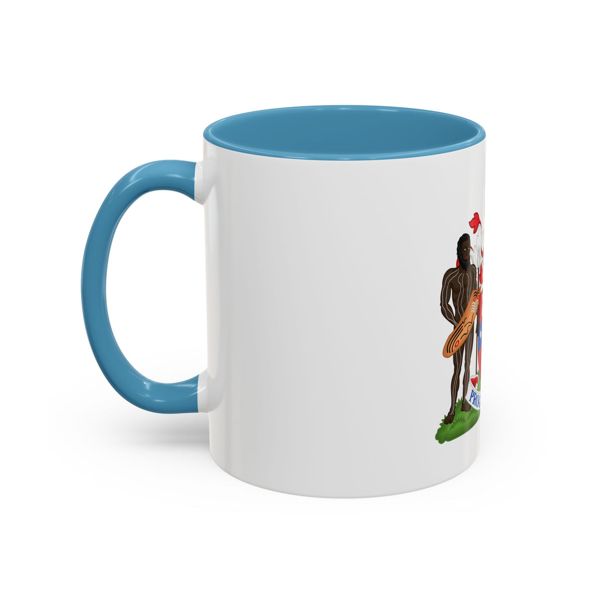 Coat of Arms Darwin Australia - Accent Coffee Mug
