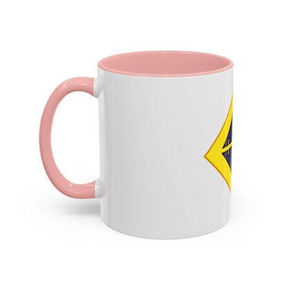 12th US division Insignia (U.S. Army) Accent Coffee Mug