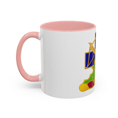 10th Antiaircraft Artillery Automatic Weapons Battalion (U.S. Army) Accent Coffee Mug