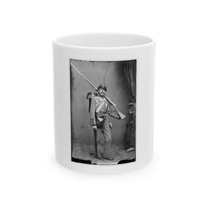 A Union Volunteer (U.S. Civil War) White Coffee Mug