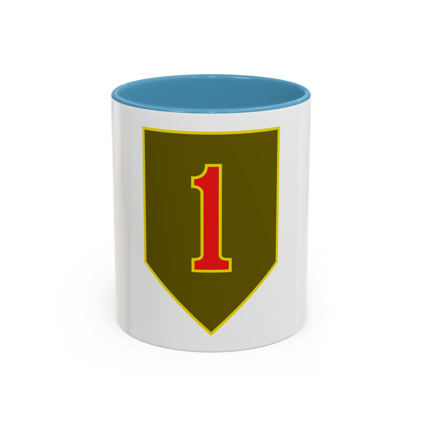1st Infantry Division (U.S. Army) Accent Coffee Mug