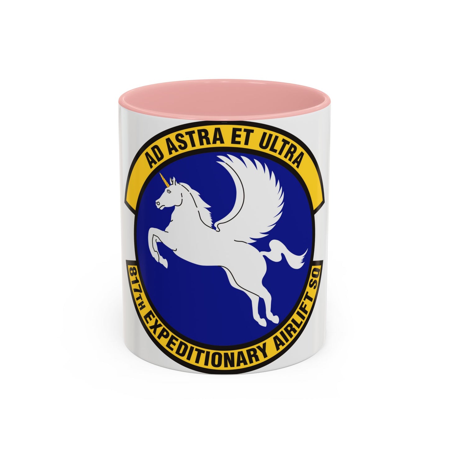 817th Expeditionary Airlift Squadron (U.S. Air Force) Accent Coffee Mug