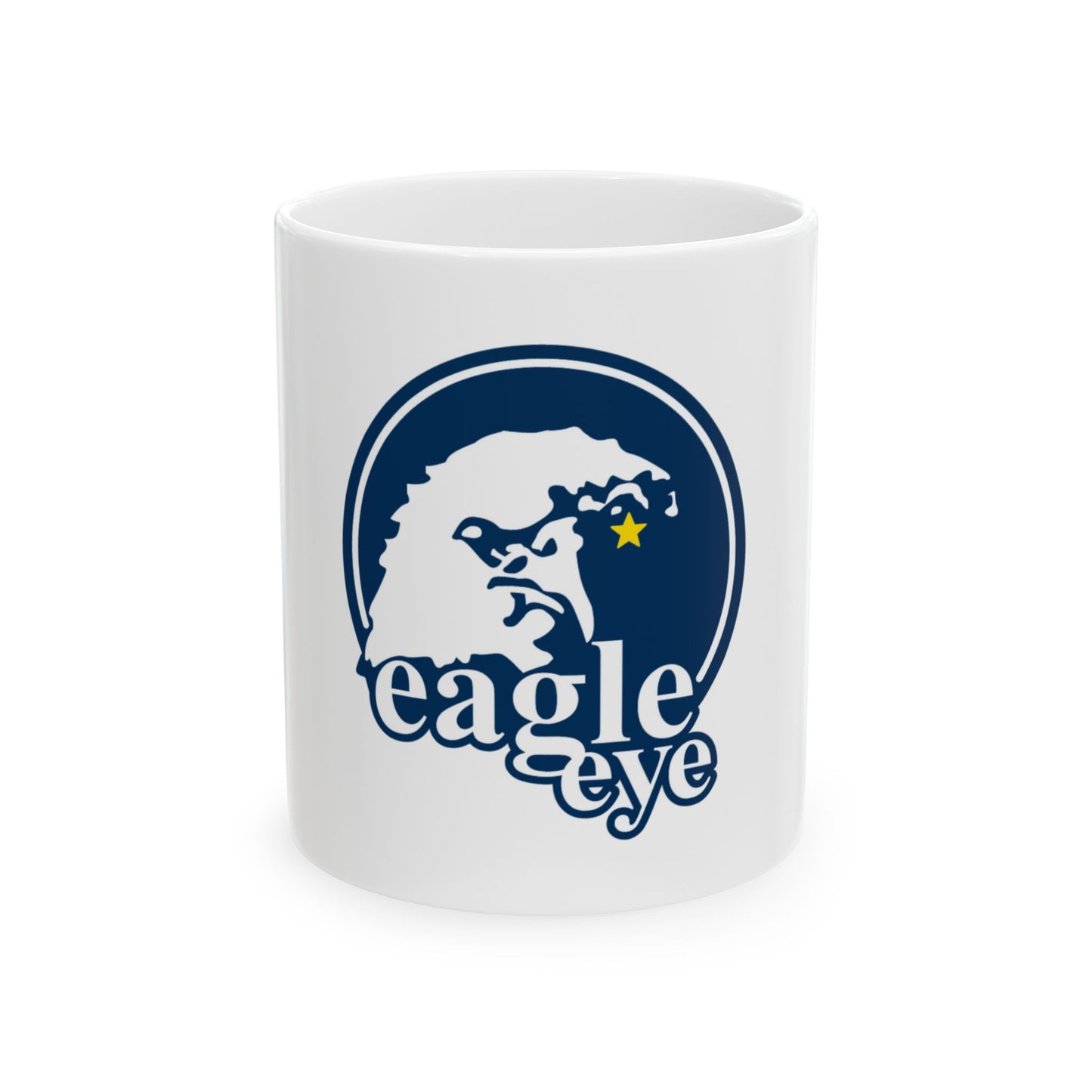 USCG Eagle Eye (U.S. Coast Guard) White Coffee Mug