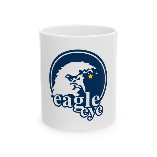 USCG Eagle Eye (U.S. Coast Guard) White Coffee Mug